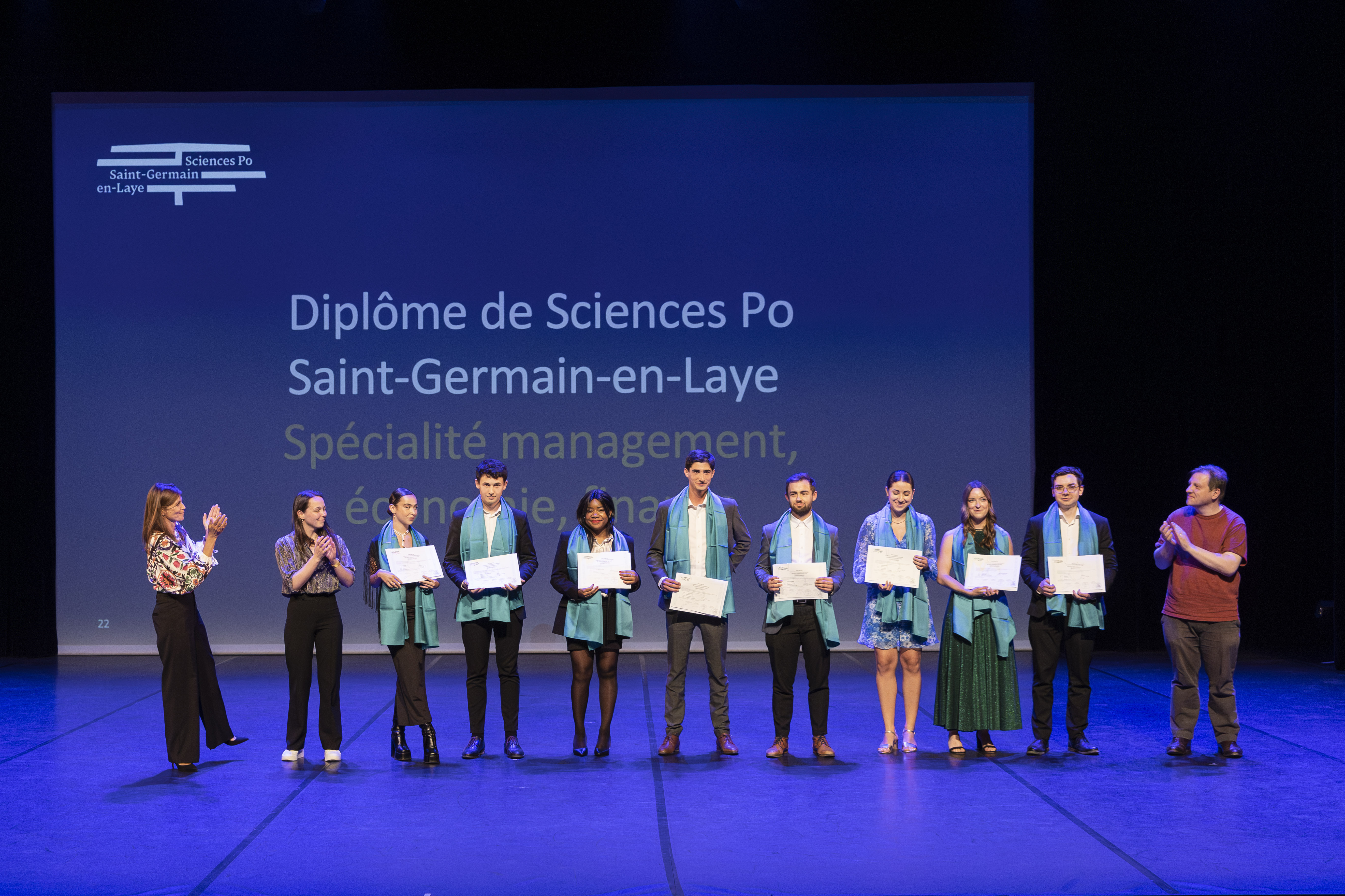 Cérémonie de remise des diplômes