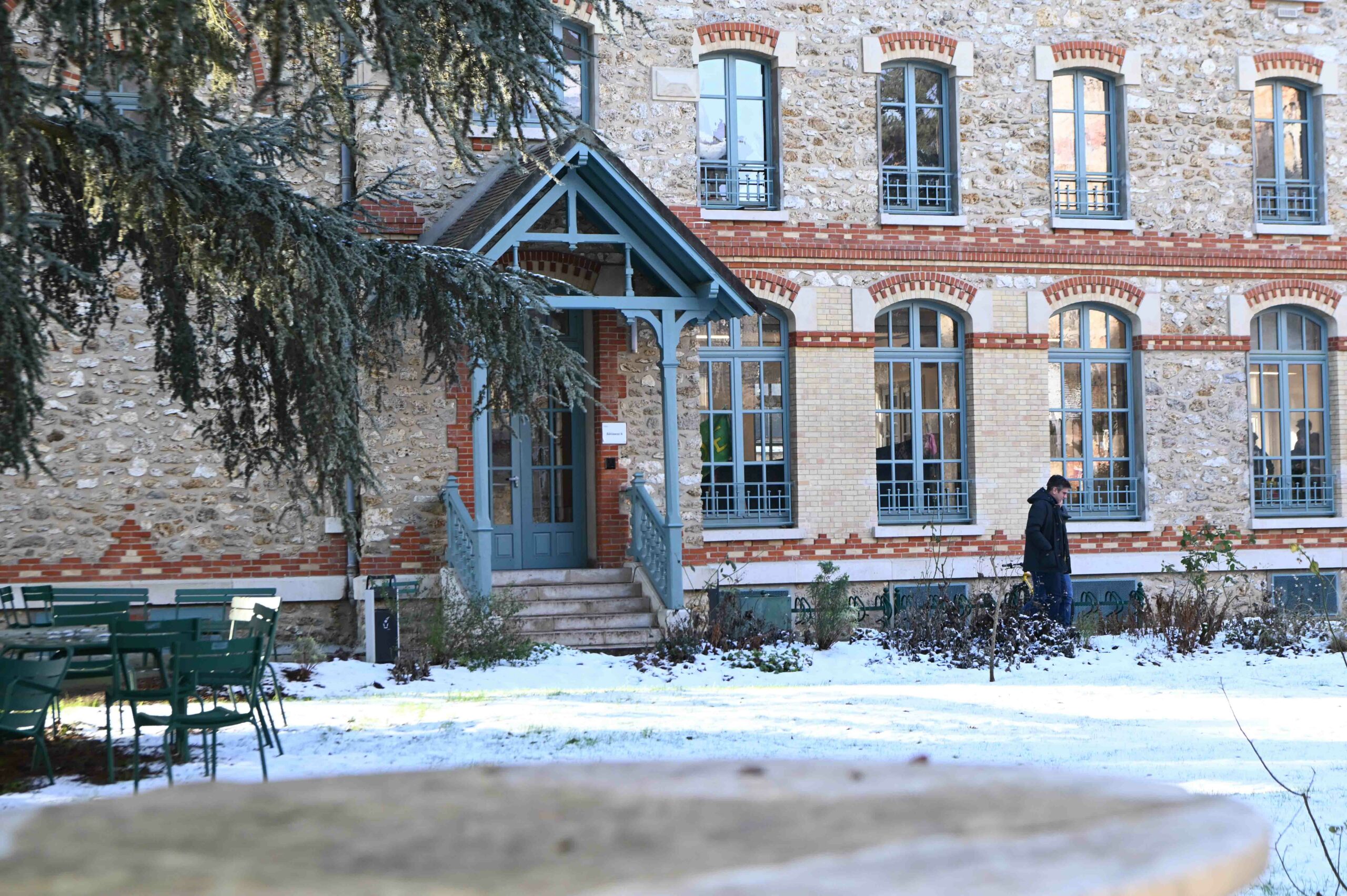 Sciences Po St-Germain-en-Laye sous la neige
