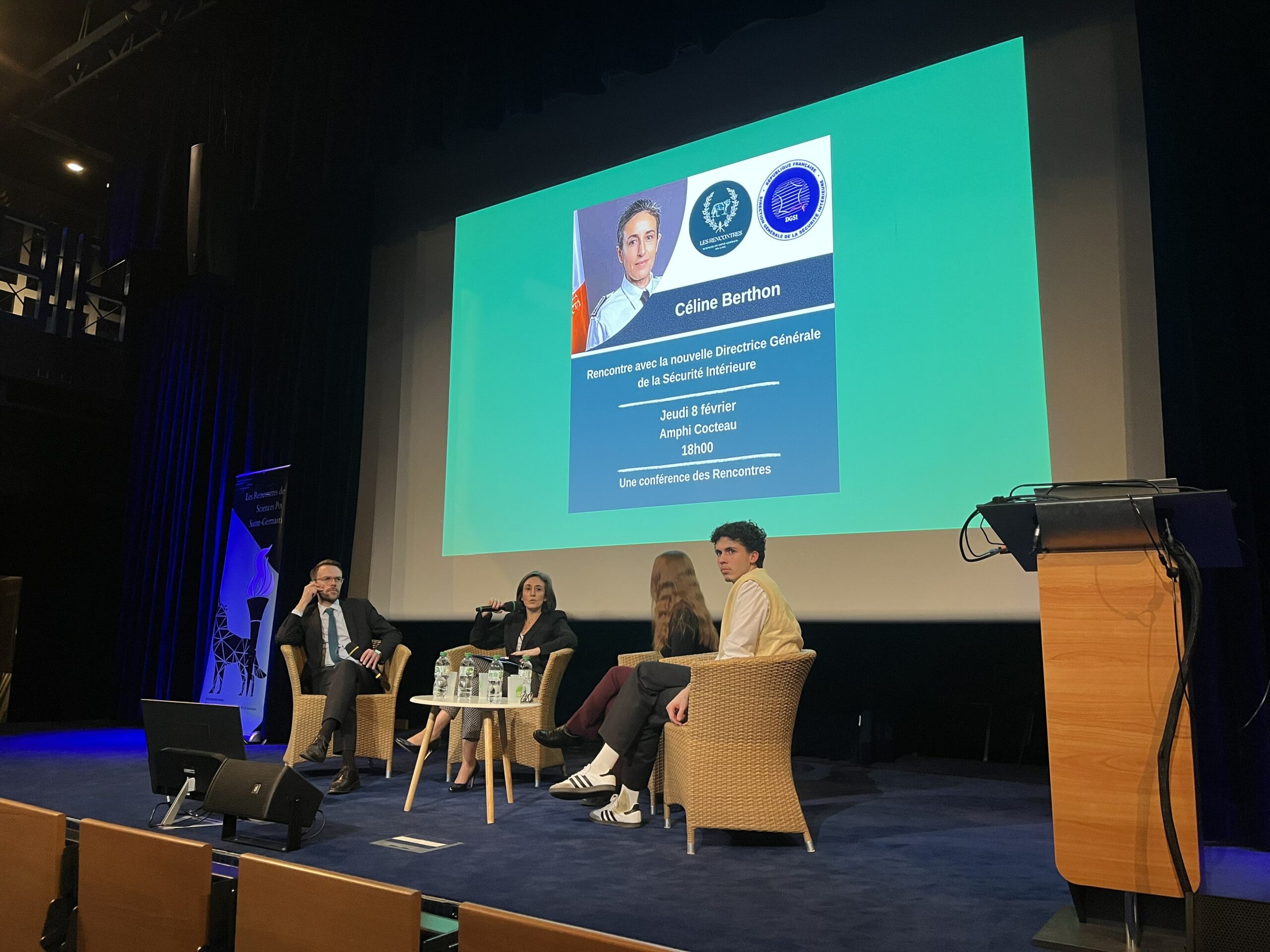 Conférence : Mme Céline Berthon, Directrice Générale de la Sécurité Intérieure
