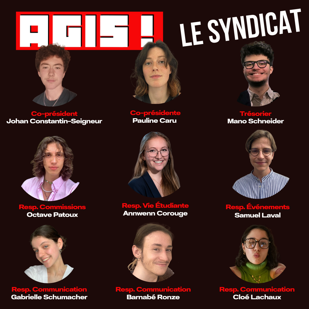 Membres de l'association Agis!
