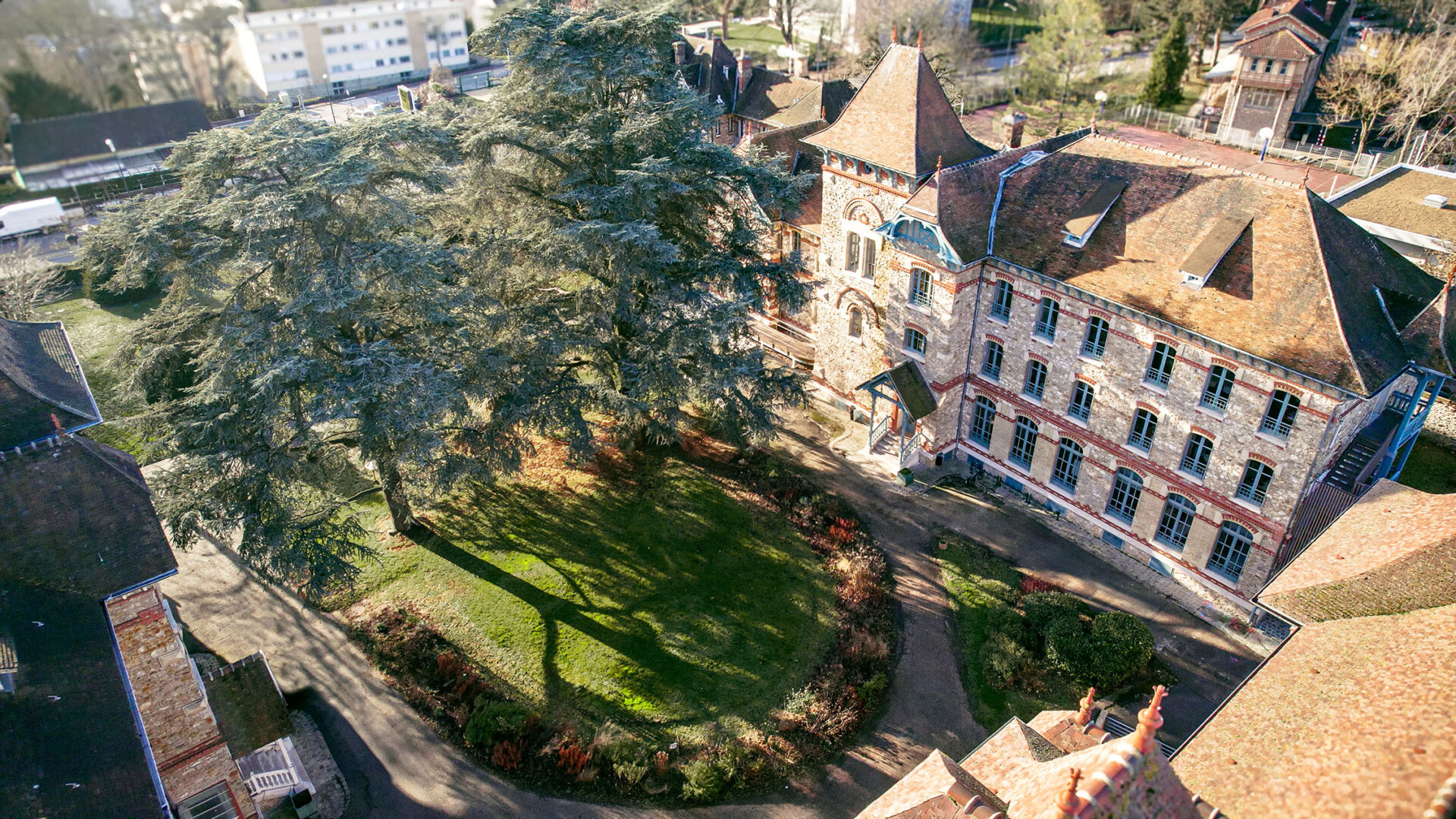 Le campus | photo aérienne