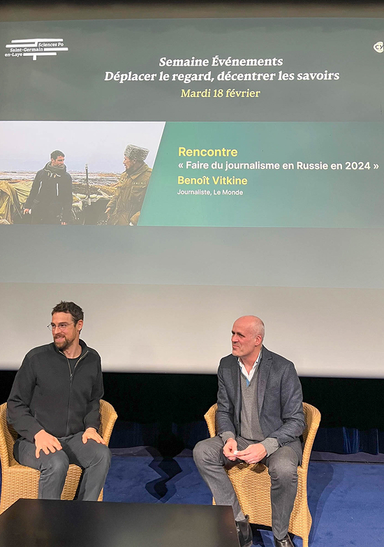 Semaine Évènements - Conférence - Benoît Vitkine et Xavier Crettiez