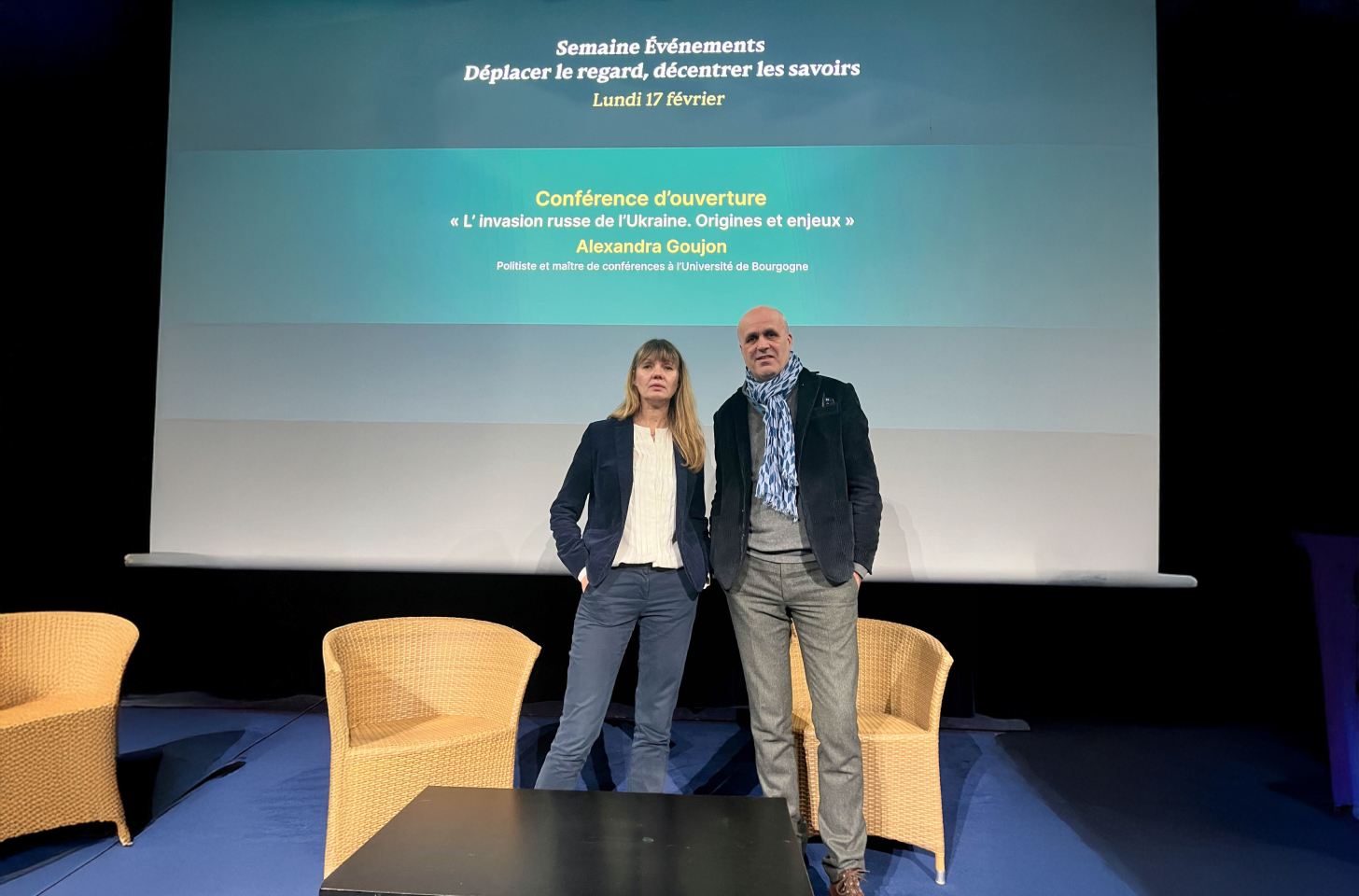 Semaine évènements - Conférence -Alexandra Goujon et Xavier Crettiez