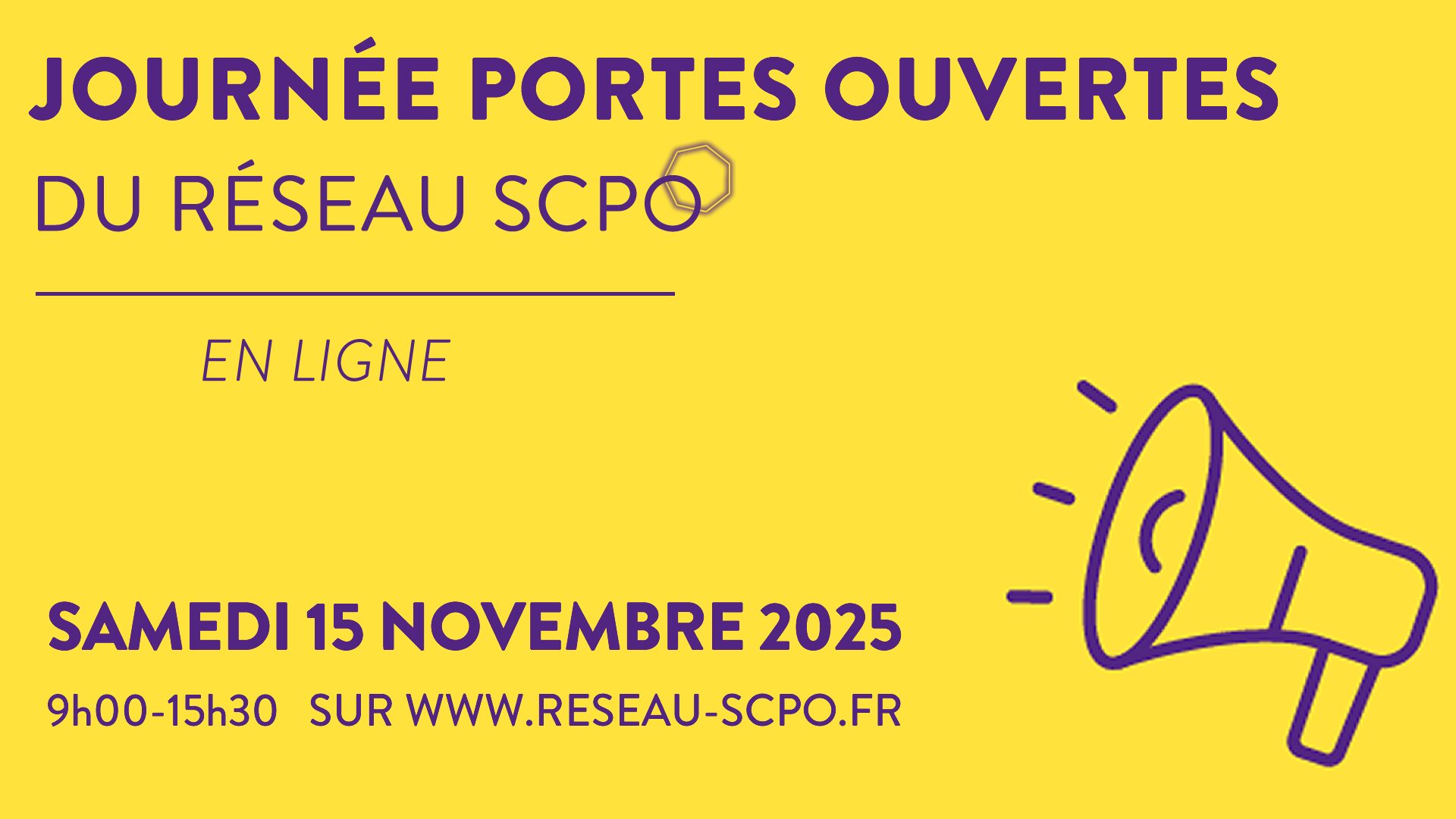 Bandeau JPO du réseau ScPo