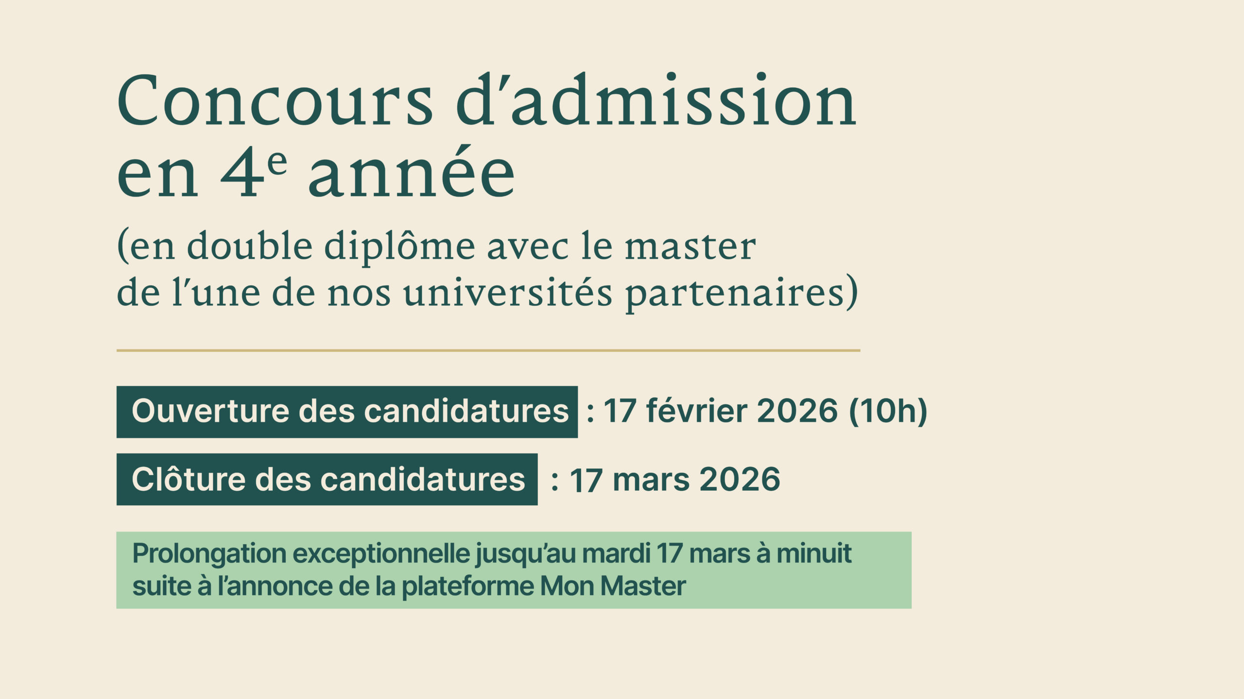 Bandeau Concours 4e année