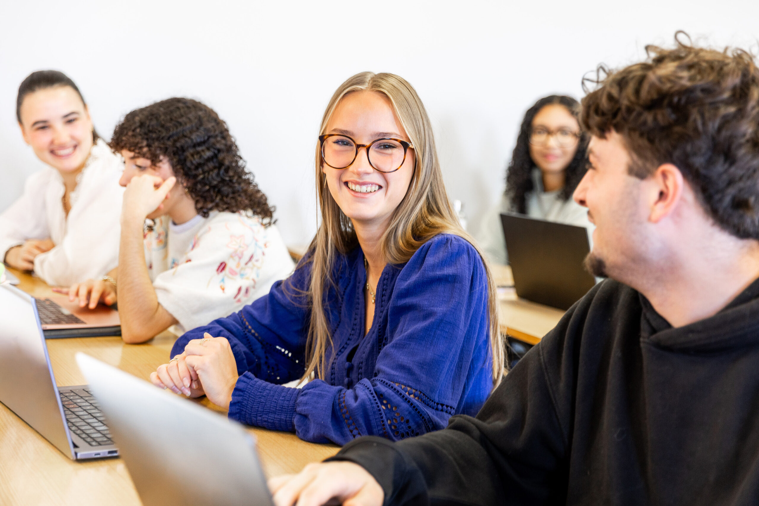 illustration photo Audencia, étudiants